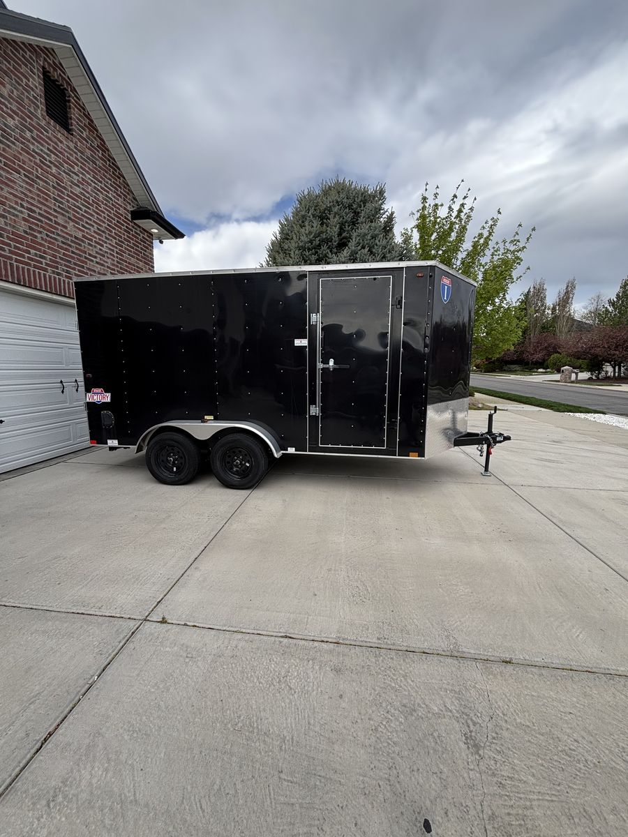 7x14 Enclosed Trailer