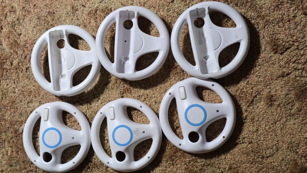 WII MARIO KART WHEELS ONLY. ($10 EACH)