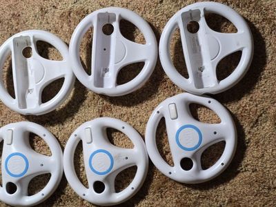 WII MARIO KART WHEELS ONLY. ($10 EACH)