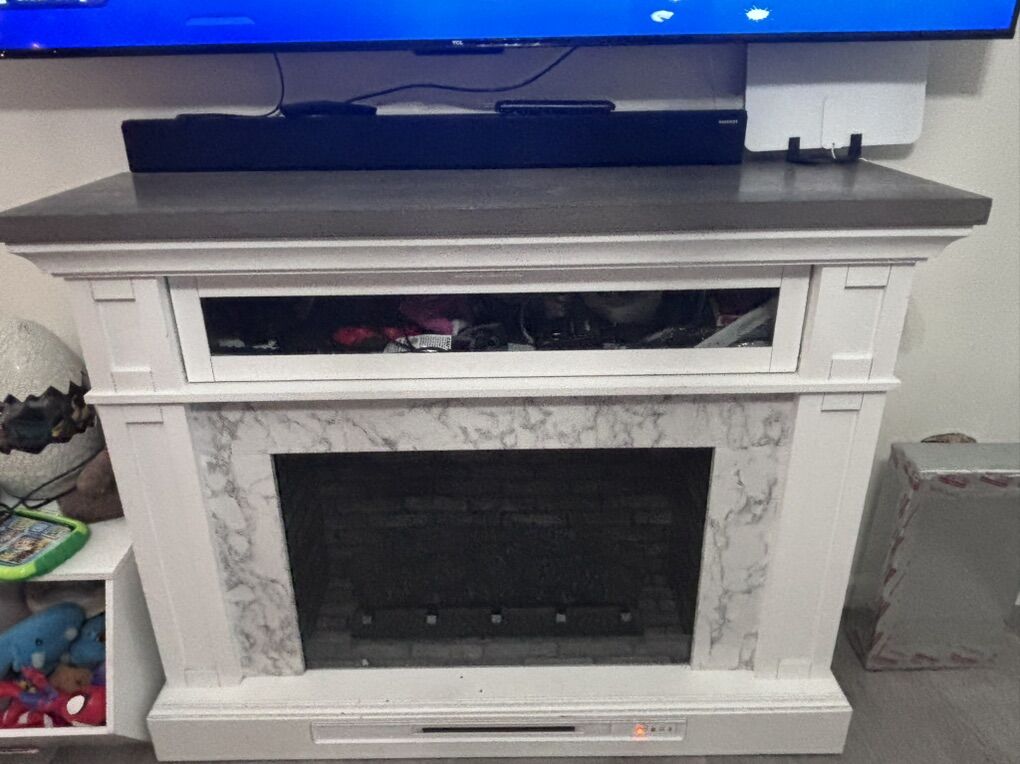 Allen+ Rotch Electric fireplace wall Mantel heater