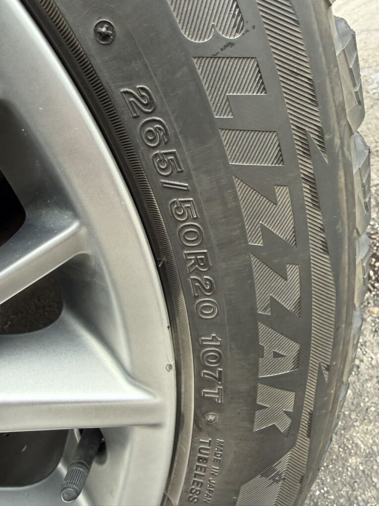 Jeep Wheels, Blizzak Snow Tires