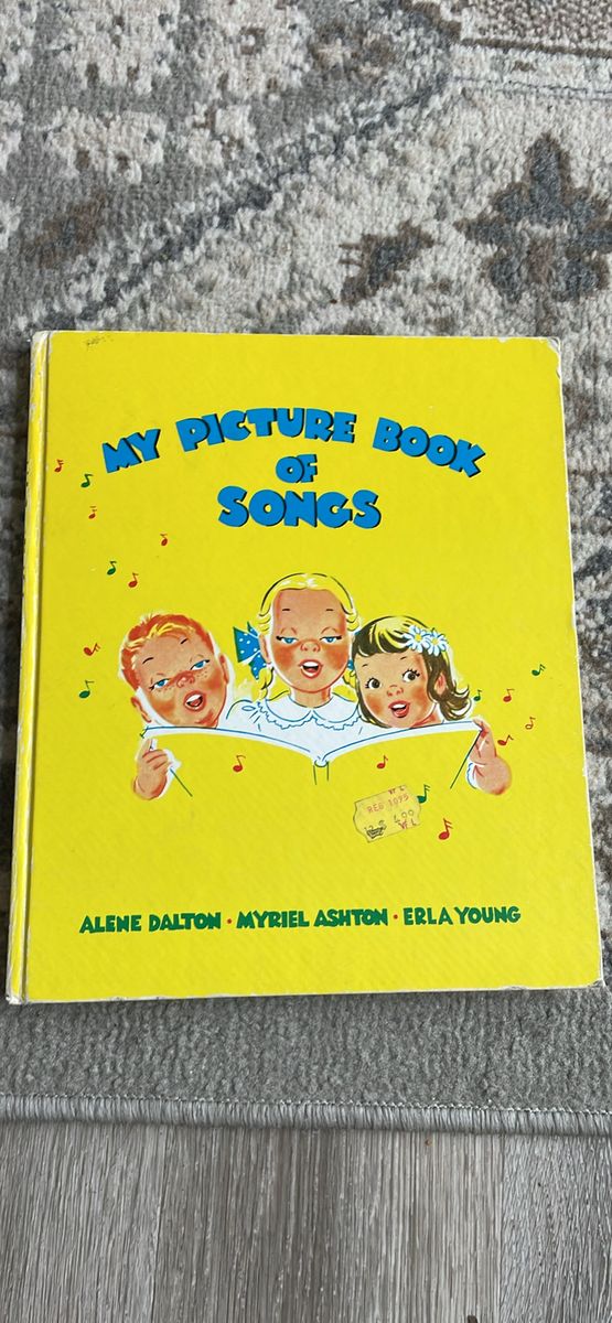 Vintage my picture book of songs
