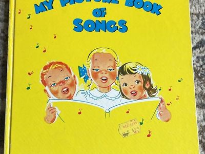 Vintage my picture book of songs