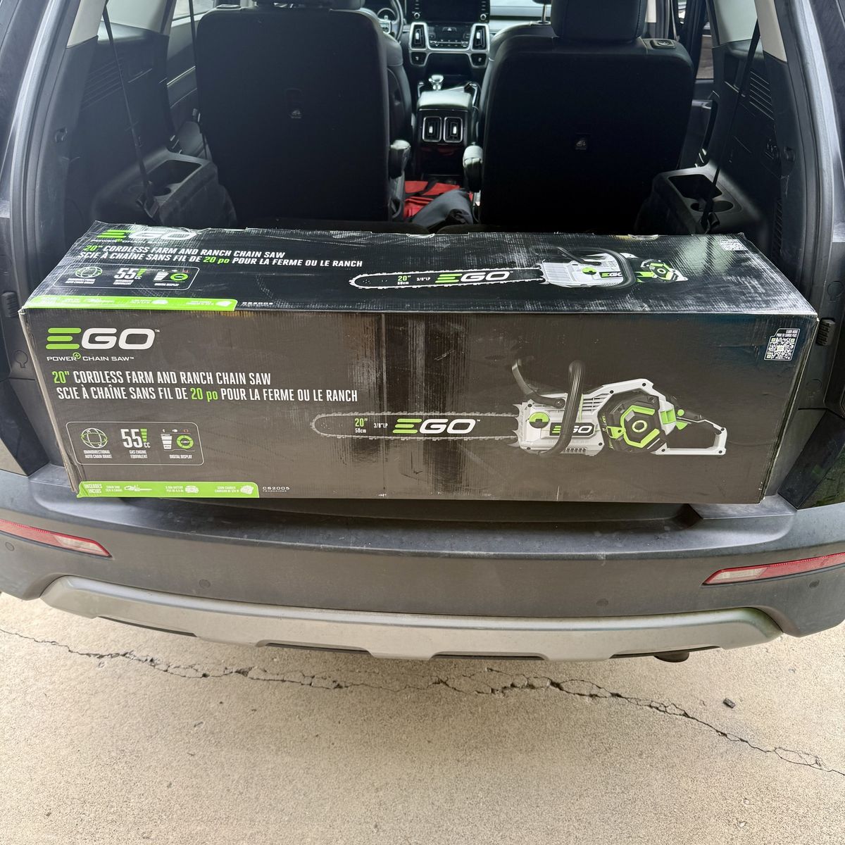 EGO Power+ 56V 20in Battery Powered Chainsaw