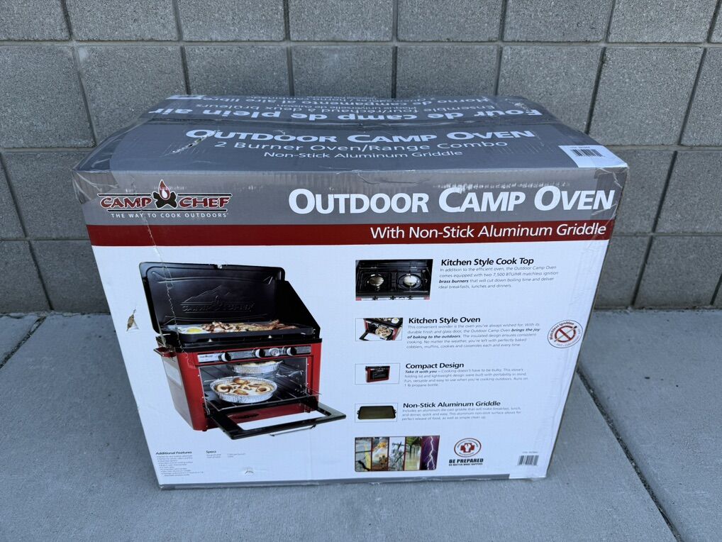 NEW Camp Chef Outdoor Camping Oven - Propane
