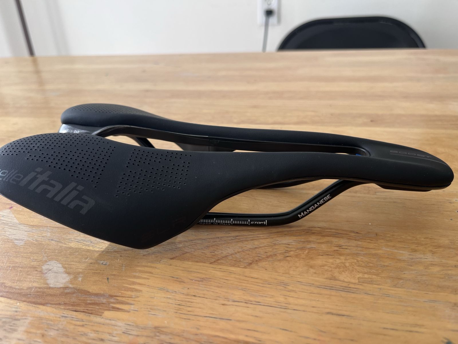 Selle Italia SLR Boost Super Flow S3 130mm Bike Saddle Seat Manganese Rails