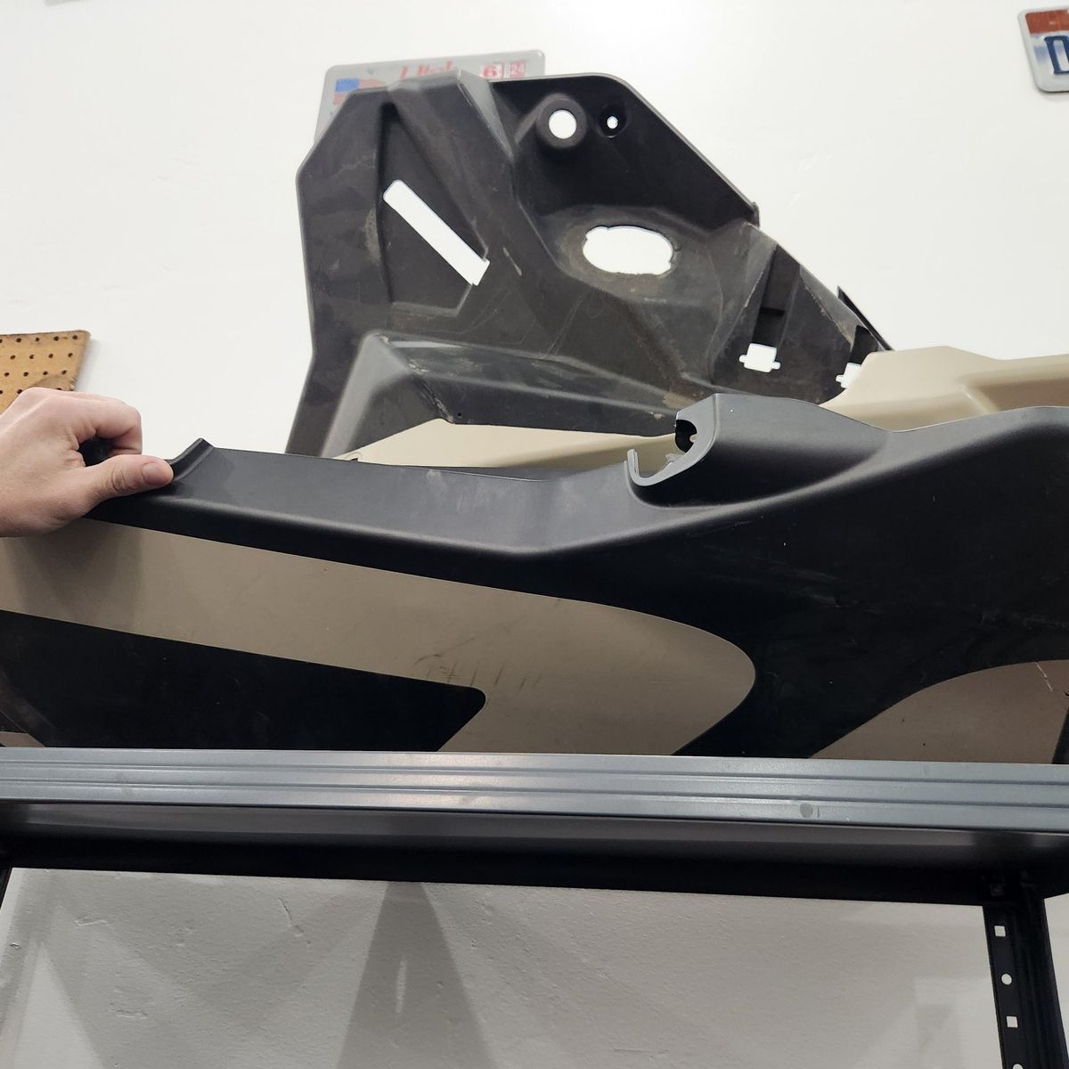 2023 Can-Am SXS passenger side plastics
