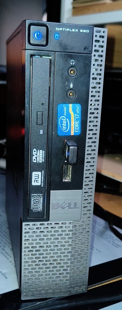 Dell Optiplex 990 Complete System Win10 500Gig HDD 8 Gig RAM DVD WIFI Keyboard Mouse Monitor