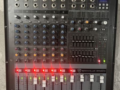 Rockville RPM870 Powered Mixer