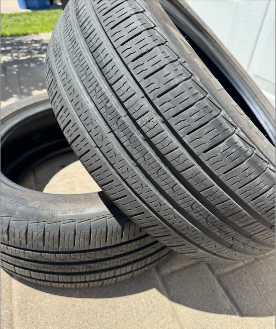 Pirelli Cinturato P7 All Season Tires, Set of 2, minimal use/miles