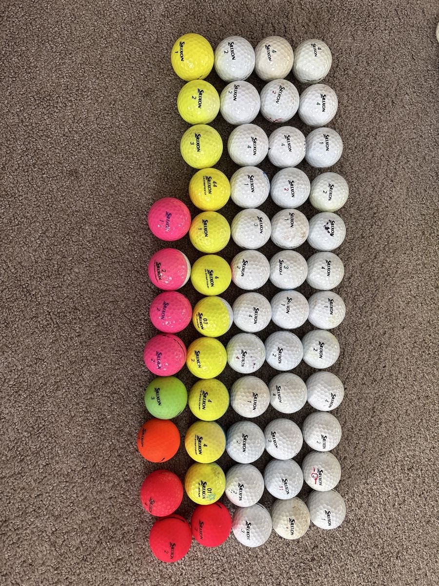 Golf balls - Srixon $0.50 per ball