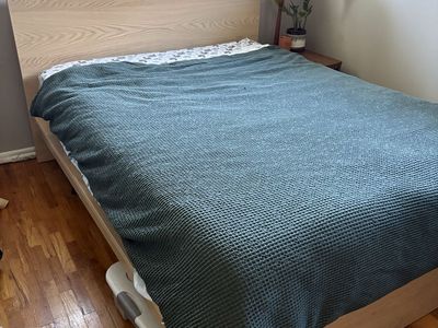 Queen Bedframe & Mattress