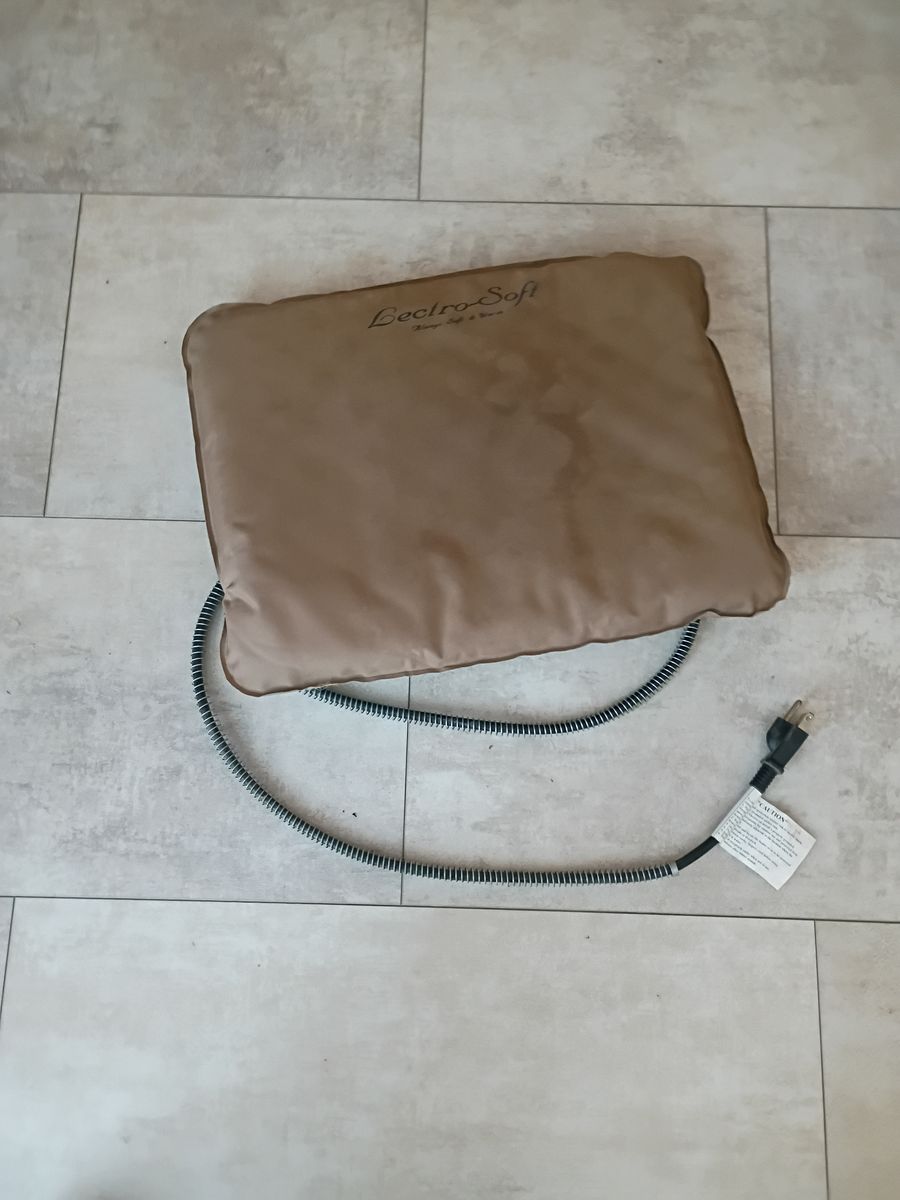 Cat or Dog soft heater pad with cover. Black outdoor dog heater. $25 each. Brigham City, UT.