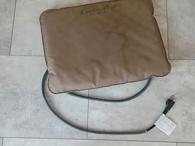Cat or Dog soft heater pad with cover. Black outdoor dog heater. $25 each. Brigham City, UT.