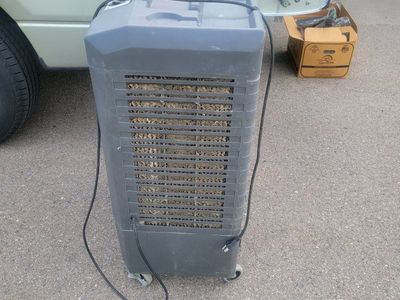 Portacool Cyclone 3000 Portable Evaporative Cooler/Swamp Fan with Wheels