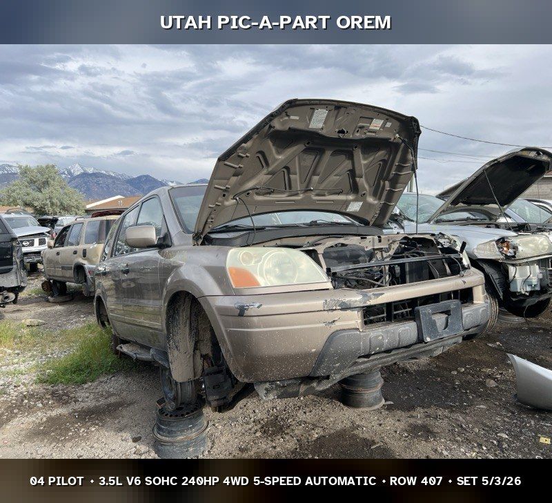 2004 Honda Pilot Parts - UTPAP Orem