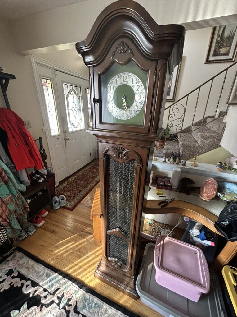 Vtg. Ridgeway 1972 Urgos Germany Grandfather Clock