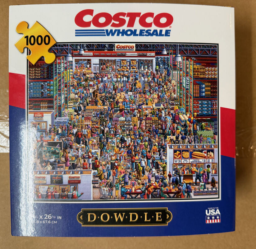 1000 Piece Jigsaw Puzzle by Dowdle - Costco, NEW