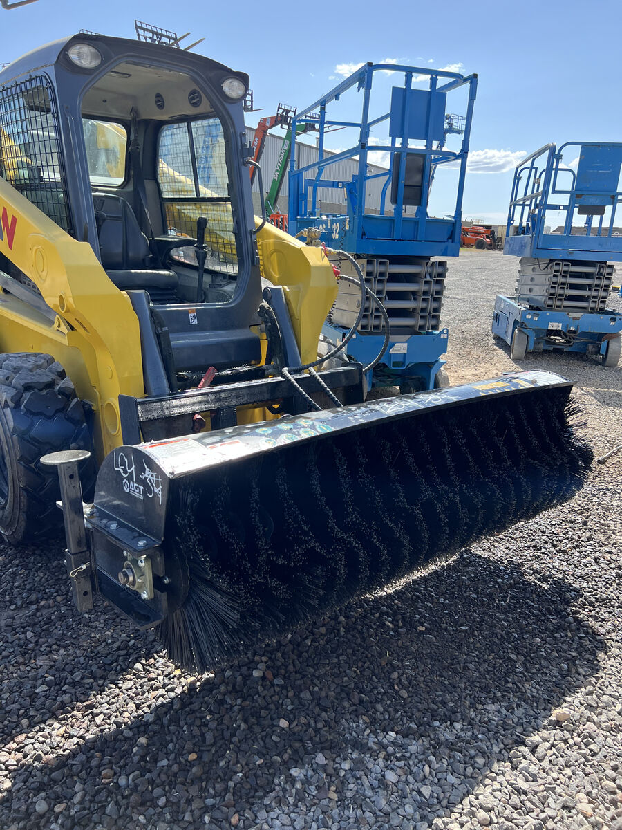2025 Mower King SSAB72 72 in Skid Steer Sweeper Broom