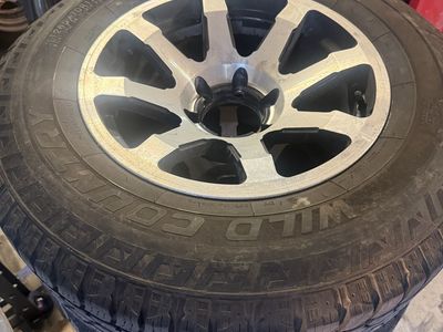 17” rims and tires less than 2,000 miles