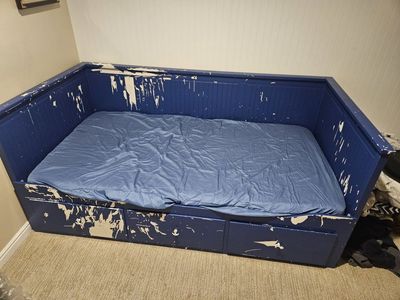IKEA Hemnes Daybed Frame with 3 Drawers - Blue, make offer