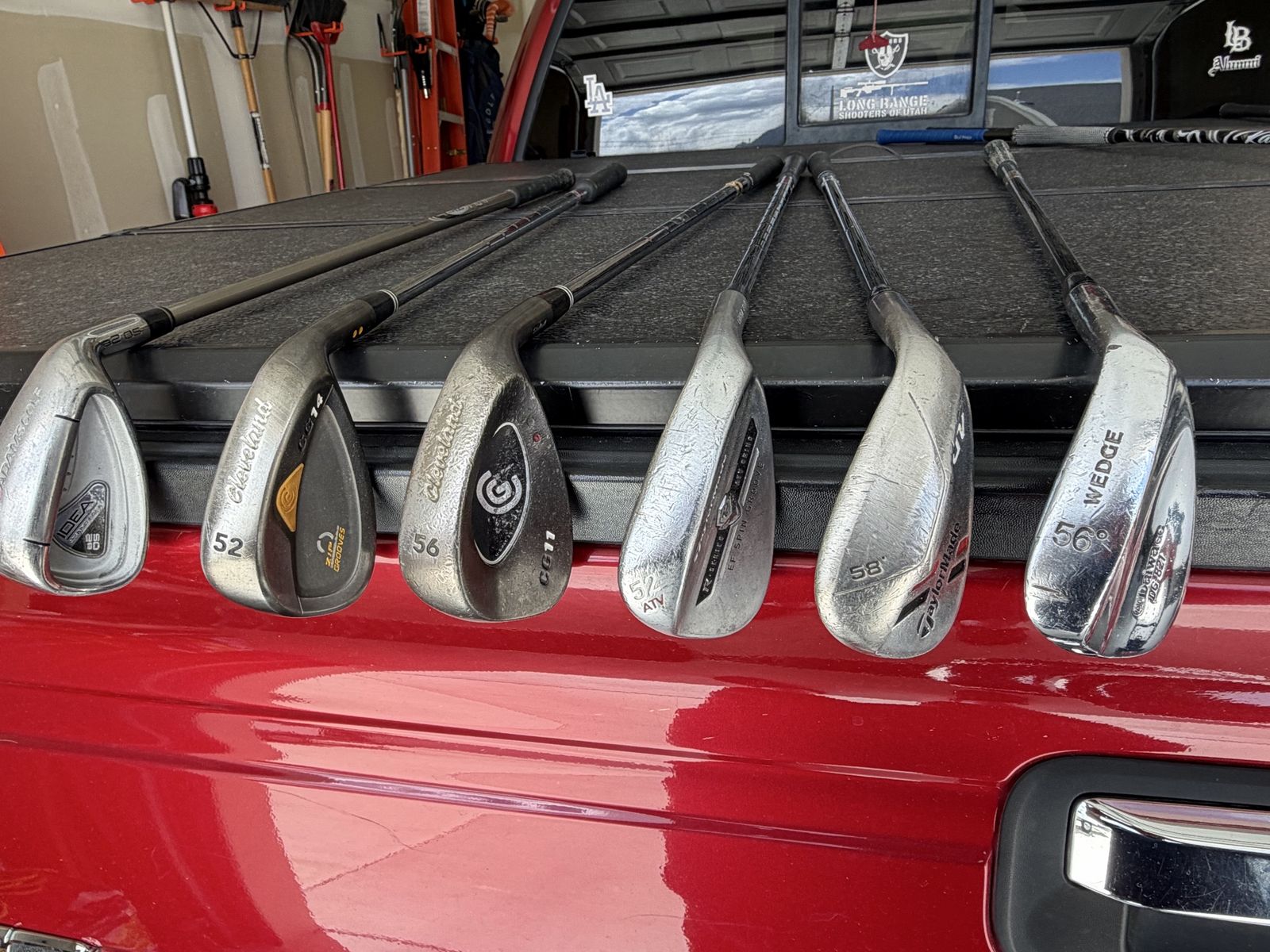 Golf wedges Taylormade Cleveland