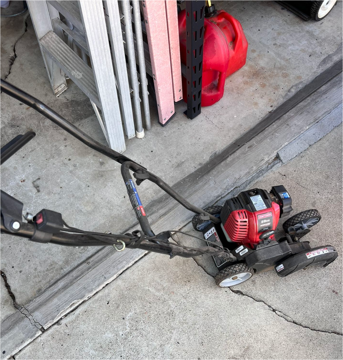 29cc 4-Cycle Gas Powered Grass Lawn Edger craftsman speed-start