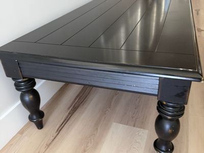 Black coffee table!