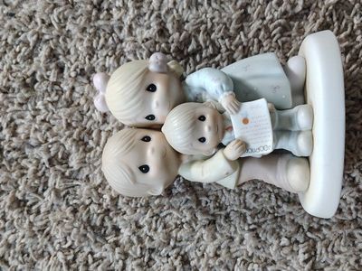 Precious Moments "God Bless The Day We Found You" Adoption Figurine