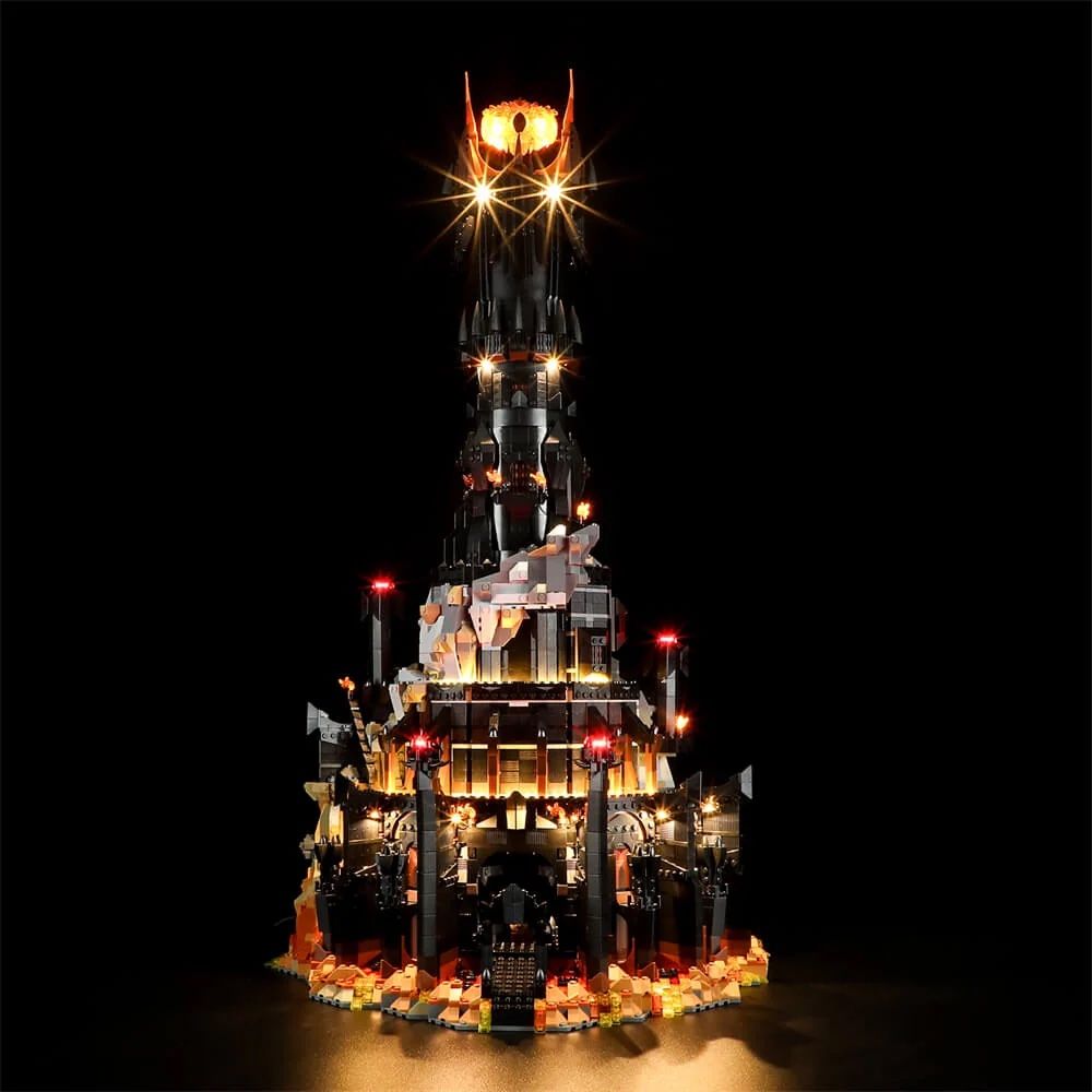 Briksmax LED Lighting Kit for LEGO The Lord of the Rings: Barad-dûr (10333)