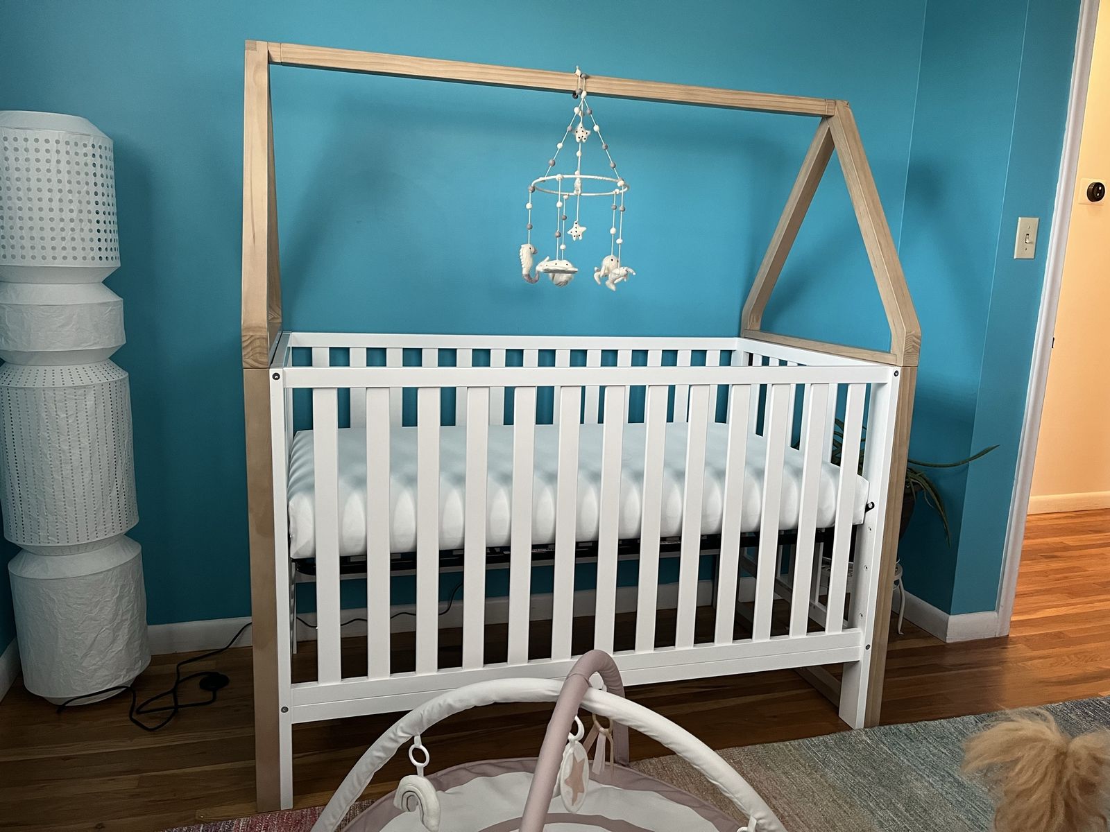Storkcraft Orchard 6-in-1 Convertible Crib White - Daybed Toddler Full-Size Bed Playhouse