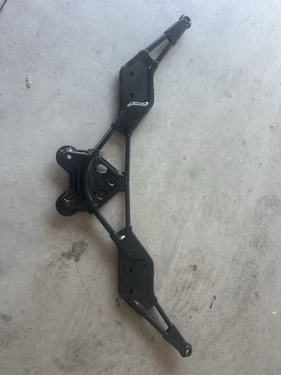 2006-13 Front Subframe Crossmember Brace Bracket for various Infiniti models, including the G37, G35, and EX35