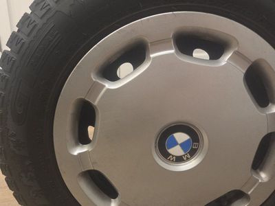 GT Radial Studded Winter Tire with BMW Hubcap Wheel