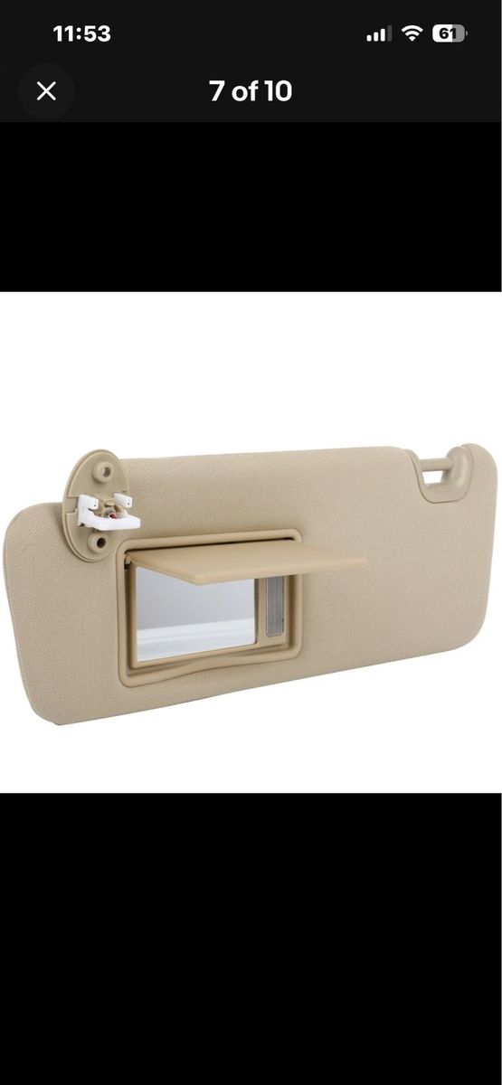 Toyota Highlander Driver Visor