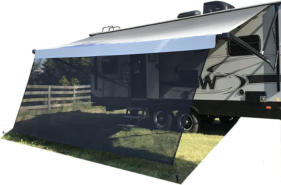 RV Awning Sun Shade Screen Sunshade