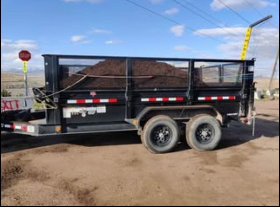 ​2019 PJ 7x14 Low Pro Dump Trailer 14K GVWR