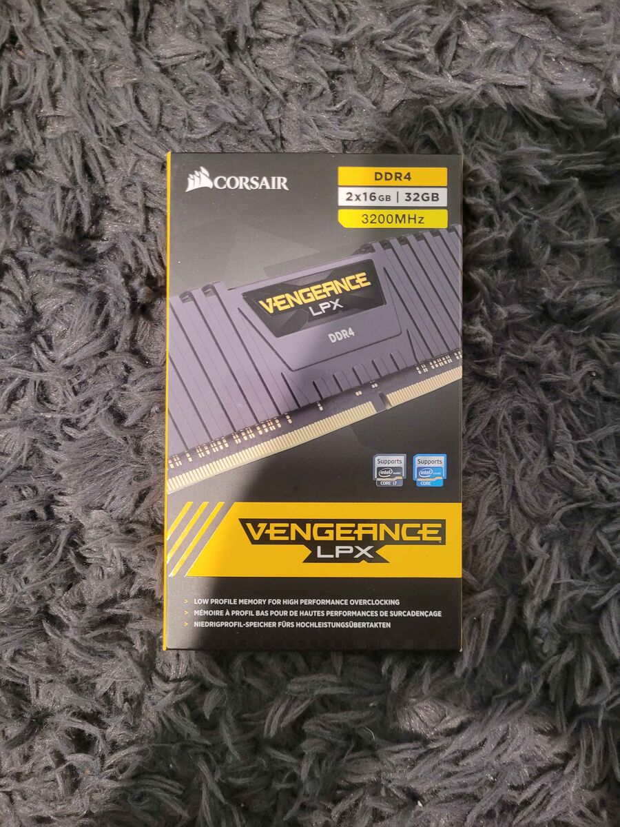 32GB Corsair Vengeance 3200MHz DDR4 Ram