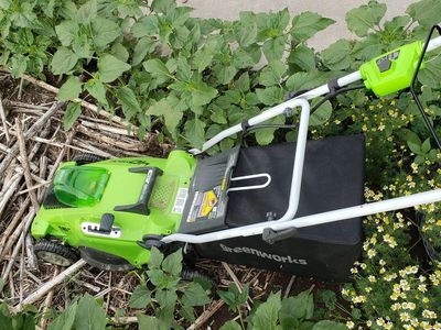 Greenworks Electric Lawnmower