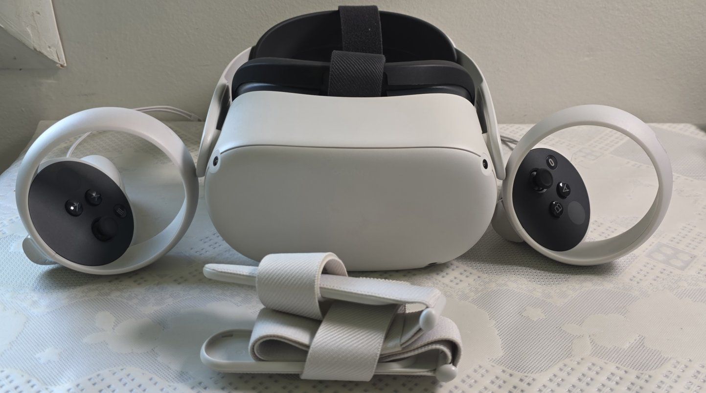 Meta Oculus Quest 2 128GB VR Headset with Touch Controllers