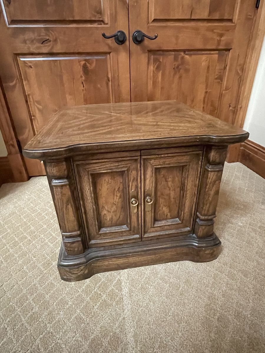 End table hardwood