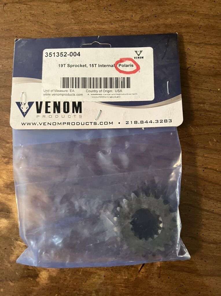 Polaris Sprocket 19 Tooth
