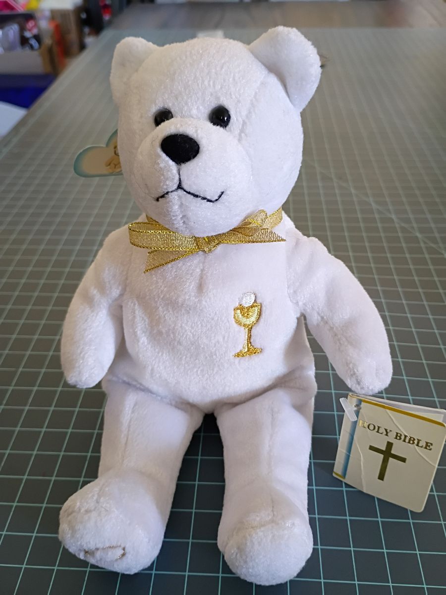 Beanie Baby: Holy Bears, Sacrament Communion - Plush