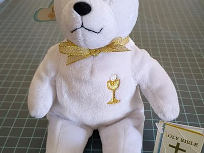 Beanie Baby: Holy Bears, Sacrament Communion - Plush