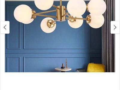 8 Light Sputnick Chandelier Bed Bath & Beyond