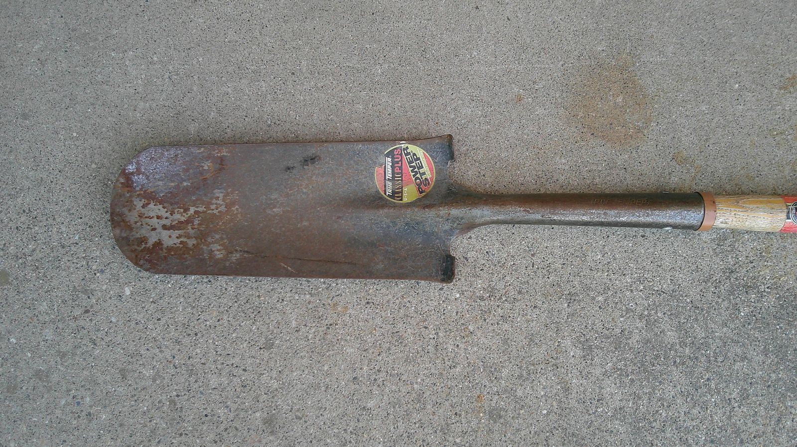Trench Shovel Short D Handle True Temper $15