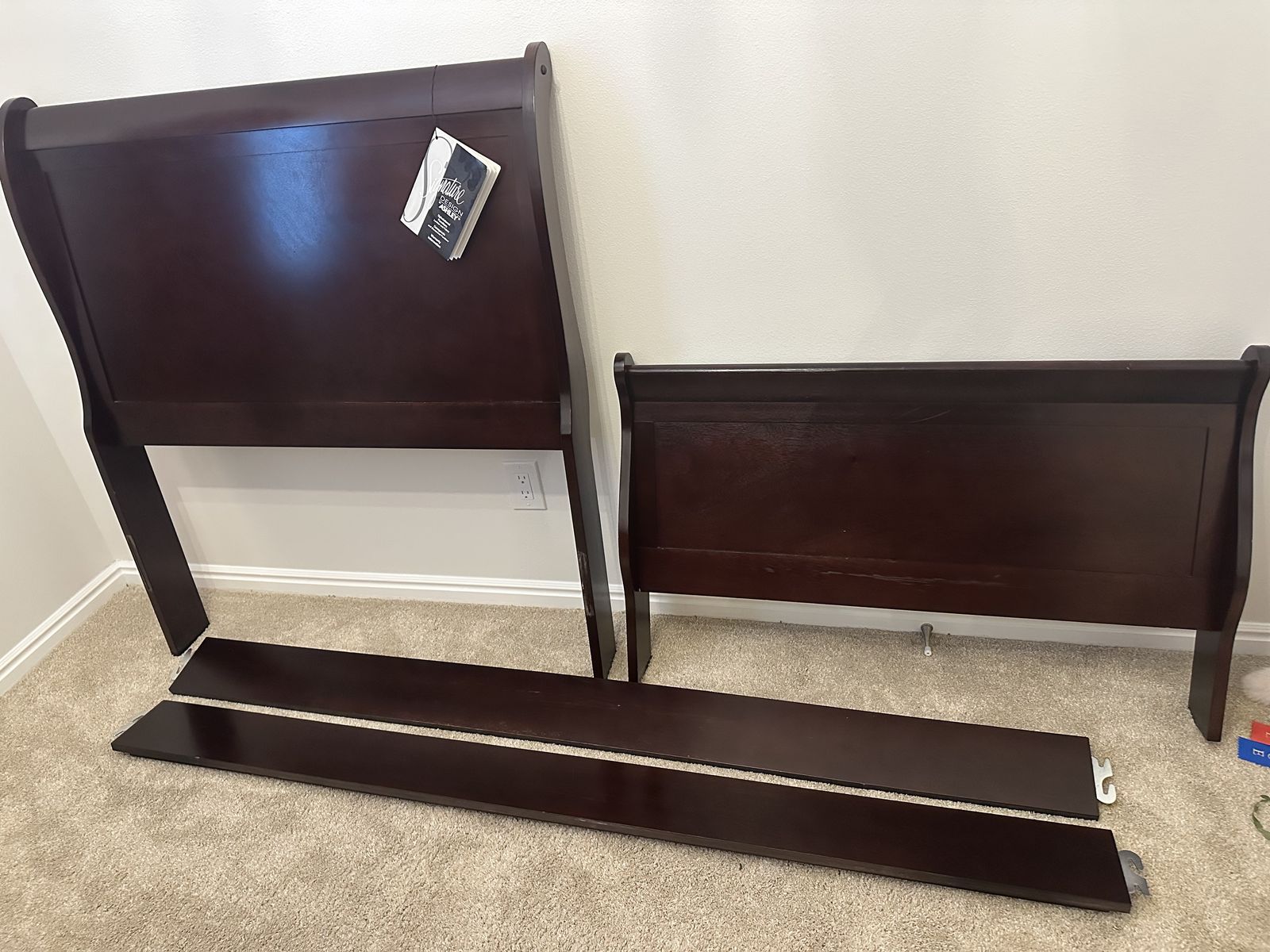 Twin bed frame