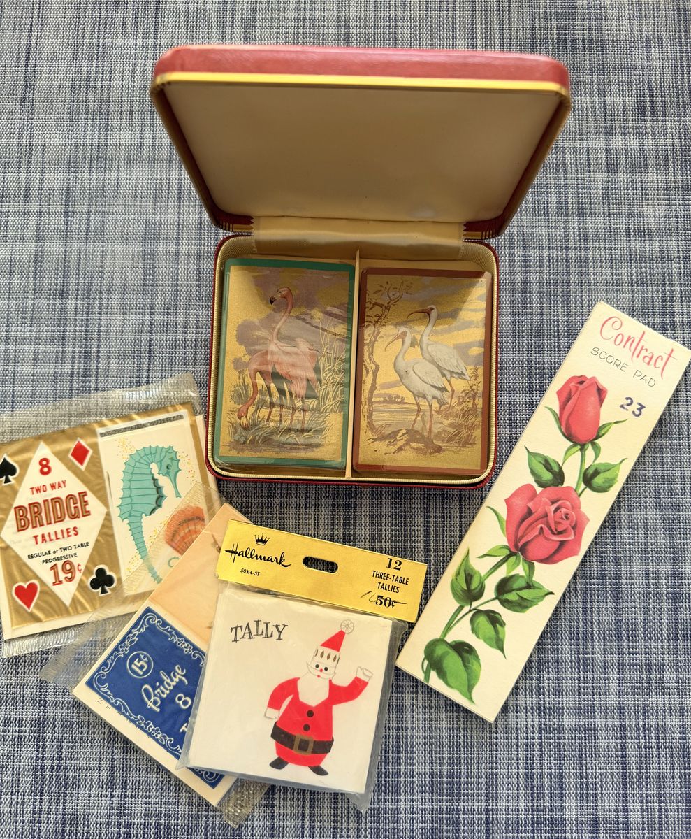 Historical & Vintage Double Set of Congress Playing Cards “Factory Sealed with Tax Stamps" + Tally’s