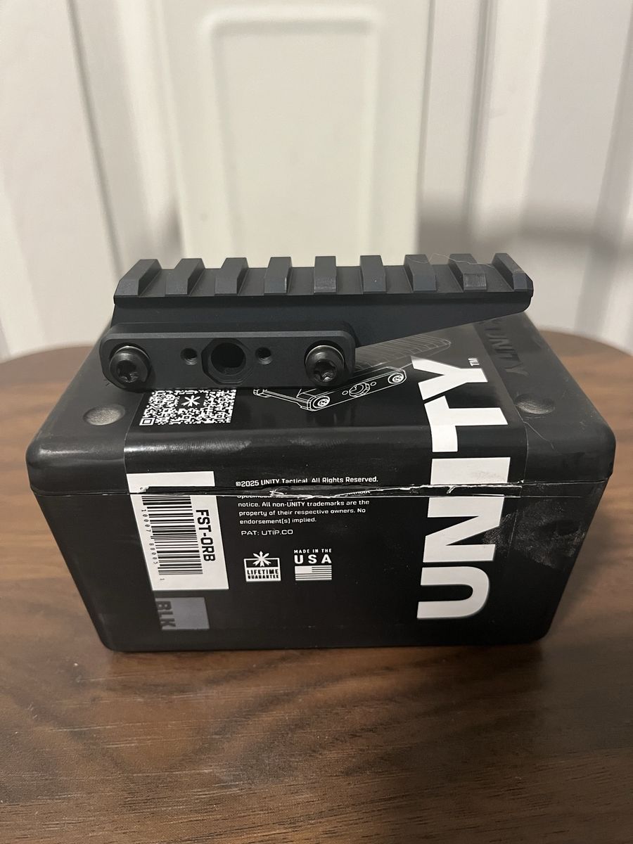 Unity Tactical FAST Optic Riser Mount (Black)