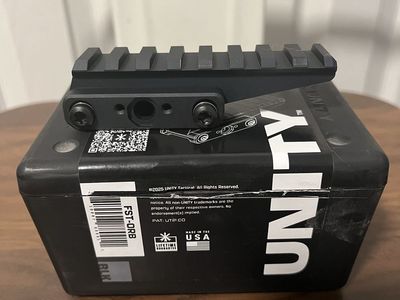 Unity Tactical FAST Optic Riser Mount (Black)