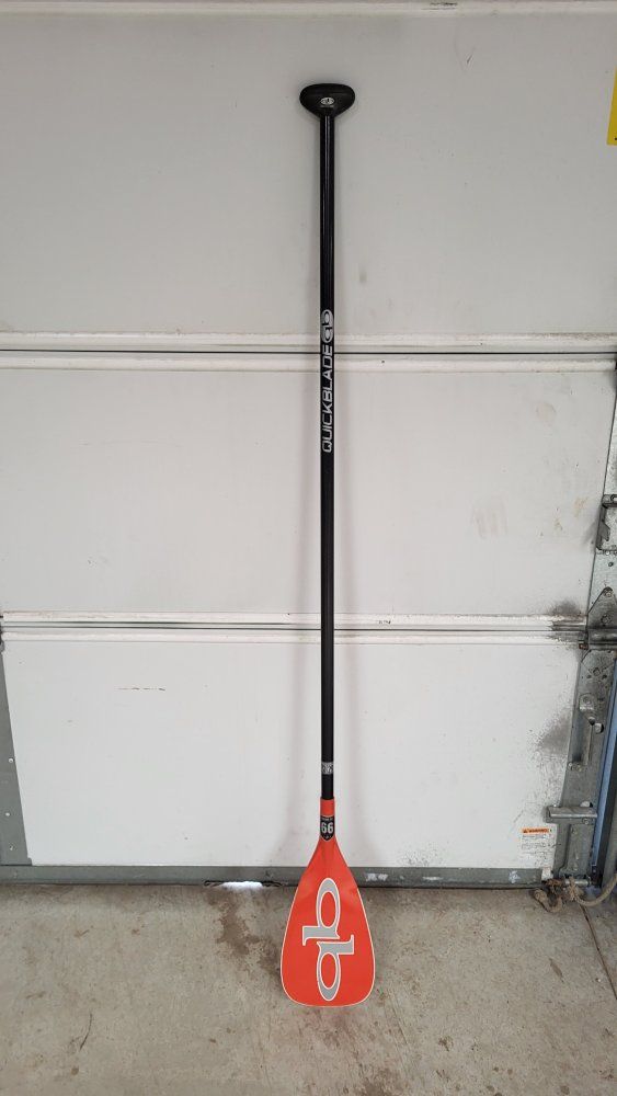 Quickblade Micro Fly 66 Stand Up Paddleboard Paddle - Orange & Black